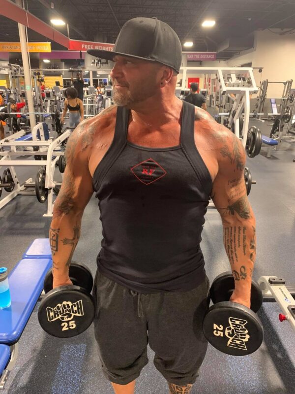 Form Fitting Tank.  All Proceeds donated to help provide services for relapse prevention.