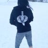St. Michael the Archangel hoodie.  UNISEX  All proceeds donated to help people in recovery from addiction. - Image 2